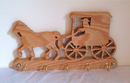 Horse n Buggy Keyholder
